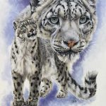 Snow Leopard Print