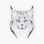 Canada Lynx stickers and magnets"