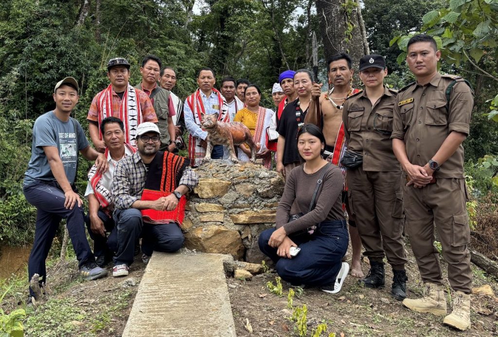 © Eastern Himalaya Marbled Cat Project Dedicating the world's first Community Conserved Area on behalf of the Asiatic golden cat